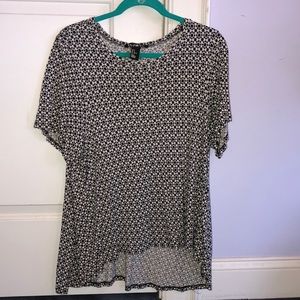 High low T-shirt blouse